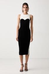 Elisabetta Franchi rochie cu vâscoză 9BY2-SUDZ80_99X (AM44S66E2)