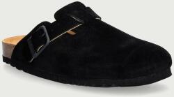 Scholl șlapi mocasini pentru bărbați din piele întoarsă OLIVIER 9BY2-KLMZWA_99X (F325741004)