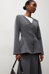 Answear. LAB sacou cu un singur rând de nasturi pentru femei cu vâscoză B9Y2-MKD037_90X (AW26-016.itjr)