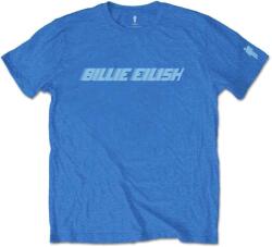 Billie Eilish Blue Racer Logo (Sleeve Print) Blue S Ing (BILLIETS02MBL01)