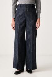 BOSS pantaloni wide leg pentru femei cu lână Tamilly 9BY2-SPDZWL_55X (50564916)