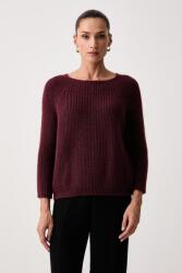 Max Mara női pulóver gyapjúval WKDXENO - burgundia L