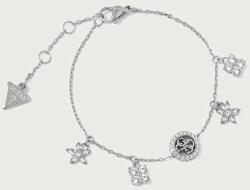 Guess brățară pentru femei din oțel inoxidabil cu zirconiu cubic SECRET GARDEN 9BY2-AKDZ30_SLV (JUBB06.033JW)