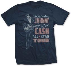 Johnny Cash All Star Tour (Back Print) Navy Blue L Ing (JCTS14MN03)