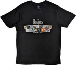 The Beatles Albums on Apple (Puff Print) Black 2XL Ing (BEATTEE442MB05)