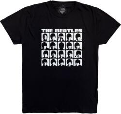 The Beatles Hard Days Night Faces Mono Black XL Ing (BEATHBTEE09MB04)