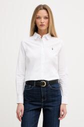 U. S. Polo Assn U. S. Polo Assn. ing női pamut Classic Fit Poplin - fehér XS