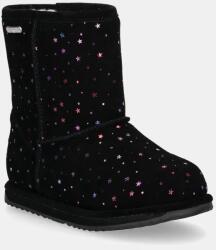 Emu Australia gyerek hócipő velúrból Sparkle Brumby - fekete 35