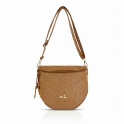 ZELLIA Női Oldaltáska Zlb12 Camel - Shimmer - (ZLK-zlb12-33289373)