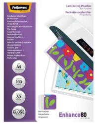 Fellowes Filex A4 80 mikronos lamináló fóliák. 228x303 mm