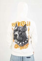 Pitbull Pit Bull kapucnis pulóver Zip Blacky off white (136092000206)