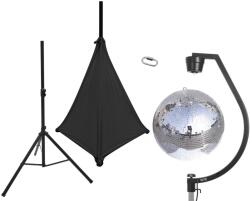  EUROLITE Set Mirror ball 50cm with stand and tripod cover black (20000708)