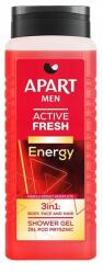Apart Men tusfürdő active fresh 500ml