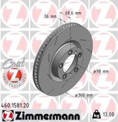 ZIMMERMANN Disc frana ZIMMERMANN 460.1581. 20 (460.1581.20)