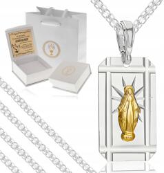 Golden Haus Ezüst Lánc Aranyozott Medál Anya Isteni Ezüst 925 Áldozás Gravírozás - allegro - 21 835 Ft