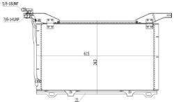 MTR Condensator, climatizare MTR 13054480 (13054480)