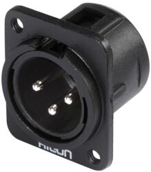 HICON XLR Silver Male M3