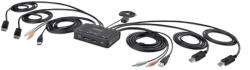 StarTech C2-dd46-ua2-cbl-kvm 2-port Dual Monitor Kvm Switch (c2-dd46-ua2-cbl-kvm)