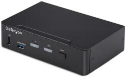 StarTech 2-port Displayport Kvm Switch 4k 60hz Usb 3.0 Edid Management (p2ad122-kvm-switch)