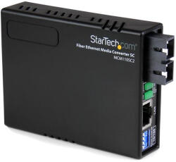 STARTECH Fiber Ethernet Media Converter In (mcm110sc2eu)
