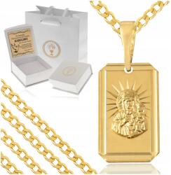 Golden Haus Arany Lánc 585 925 Páncél Csodálatos Közösségi Medál Gravírozás Ingyen (złoty naszyjnik łańcuszek Dla dziewczynki)