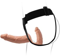 LyBaile Harness Collection-Dildo Dublu Ultra Pasionat cu Ham-TPR