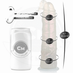 Cock Miller Cock Miller-Dildo cu Ventuză, Iluminare și Vibrații Dildo