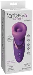 PIPEDREAMS Fantasy For Her - Pleasure Sucker Vibrator din Silicon, 7 Trepte Vibrator