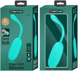 Pretty Love Fun Toys-Kirk Ou Vibrant Reîncărcabil Aqua Green-Silicon, 12 Vibrator