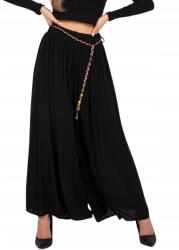 Och Bella Női nadrág szoknya-nadrág magas derekú palazzo aladdin fekete XL (BI-81733-black-XL)