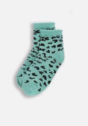 Coccodrillo Gyerek zokni Zöld leopárdmintás kislánynak 030/033 Coccodrillo WC6 (5904986777961)