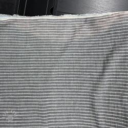  Dupla géz/muszlin YARN DYED Stripes grey 2nd class