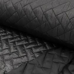  Steppelt anyag Stepped foil black