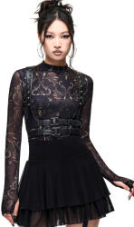 KILLSTAR body damă cu mânecă lungă KILLSTAR - MARIPHA - negru - KSRA015365