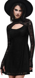 KILLSTAR rochie damă cu mânecă lungă KILLSTAR - BELLA'S CURSE - neagră - KSRA015226