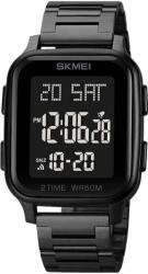 Skmei Ceas digital barbatesc SKMEI 1859, LED, otel inoxidabil, waterproof 5ATM Ceas