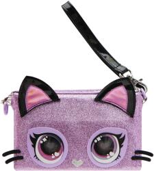 Purse Pets Purdy Purrfect interaktív, csillogó gyerek "Pets Bff" táska világítóval (6067884)