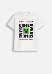 Coccodrillo Gyerek Póló Minecraft Fehér Ajándék Fiú 140 Coccodrillo ZC5 (5904986669792)