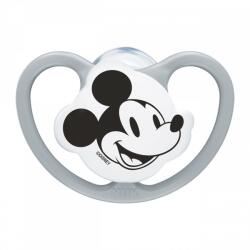 Nuk Suport pentru suzetă NUK Perfect Match Air Disney Mickey Mouse 0-6 luni gri, mărime 0-6 luni
