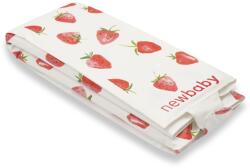 NEW BABY Covoraş de călătorie New Baby BASIC Strawberry Saltea de infasat