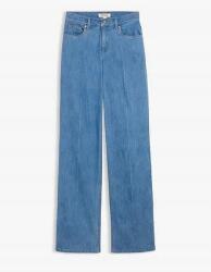 Bonprix B. p. c Női Farmer Plus Size Egyenes Szár Pamut Közepes DERÉKMAGASSÁG__44