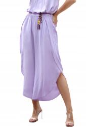 Och Bella Női nyári nadrág széles baggy aladdin háremnadrág lila XL (BI-81378-lilac-XL)