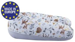 BOMIMI Pernă de alăptare Bomimi ADOS 150x30, animale de pădure, bej