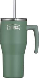 Thermos Cană termos cu pai Thermos Refreshing 850 ml, verde mat (160103)