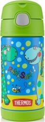Thermos Termos pentru copii cu pai Thermos FUNtainer dinozaur 355 ml, albastru-verde (12001K)