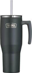 Thermos Cană termică cu pai Thermos Refreshing 1, 1 l, negru mat (160112)