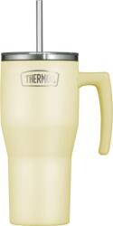 Thermos Cană termos cu pai Thermos Refreshing 850 ml, galben mat (160104)