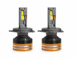  Set becuri LED H4 CANBUS 2 faze cu Bluetooth, 15000 lumeni, 3000K-8000K (080726-8)
