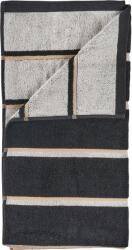 Zone Denmark Prosop de baie Sauna 50 x 100 cm, negru-gri (37621) Prosop