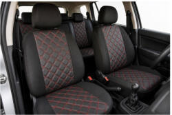  Huse scaune auto Dacia Duster I 2008-2017 premium din imitatie piele (200726-1)